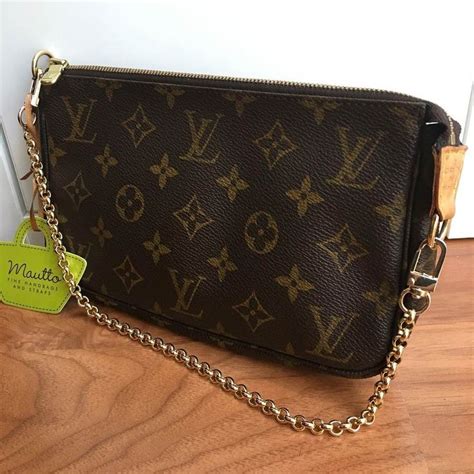 louis vuitton chain pouch|Louis Vuitton waist pouch.